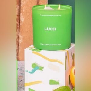Jill & Ally Green Luck Candle